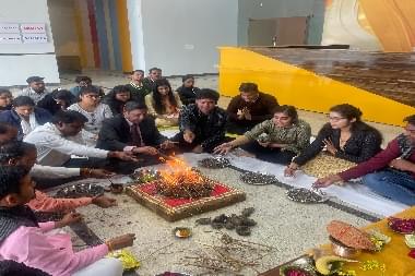 Pratap University Jaipur Basant Panchami photo 18